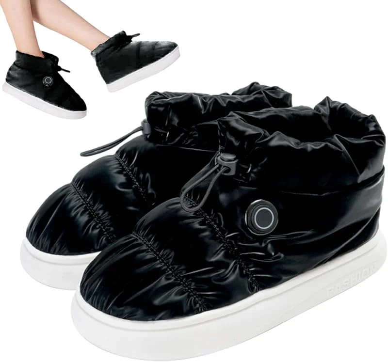 Sapatos de aquecimento, botas aquecidas, sapatos com isolamento elétrico recarregável unissexo, sapatos aquecidos para homens recarregáveis, sapatos térmicos para aquecer os pés, manter os pés — Roupa aquecida