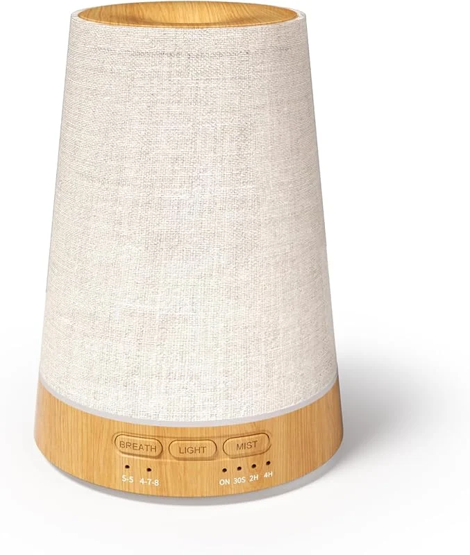 Difusor de aceite esencial inalámbrico de 150 ml con luz de — Humidificador