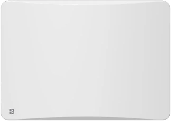 BESTHERM ALMEA - Radiador elétrico fixo de inércia seco fundido película + plug & play 1000 W horizontal branco — Aquecimento