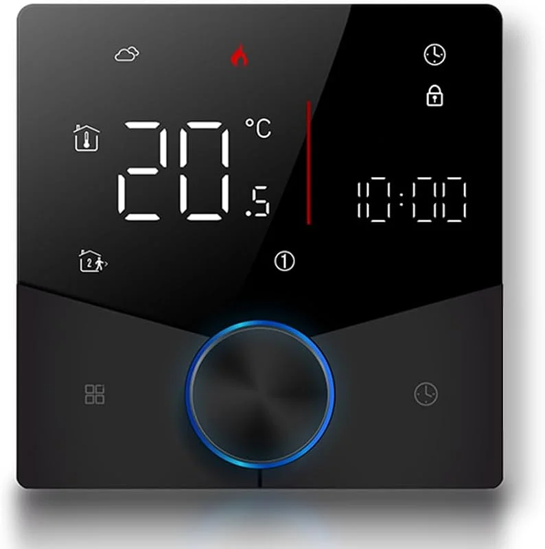 Termostato programável Wi-Fi para caldeira aquecimento