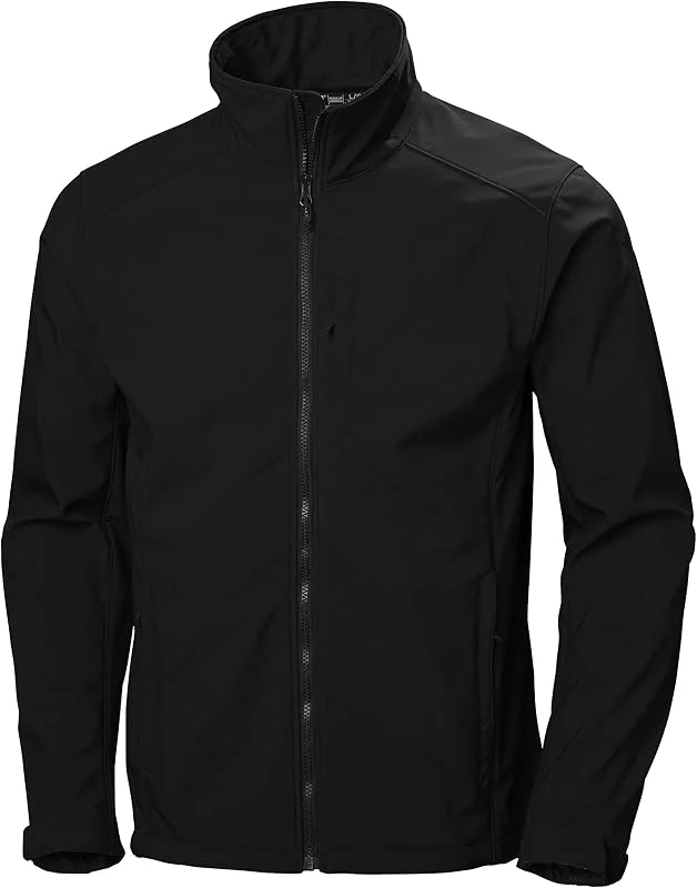 Helly Hansen Paramount Casaco softshell para homem, softshell leve com interior polar e bolso no peito — Roupa aquecida