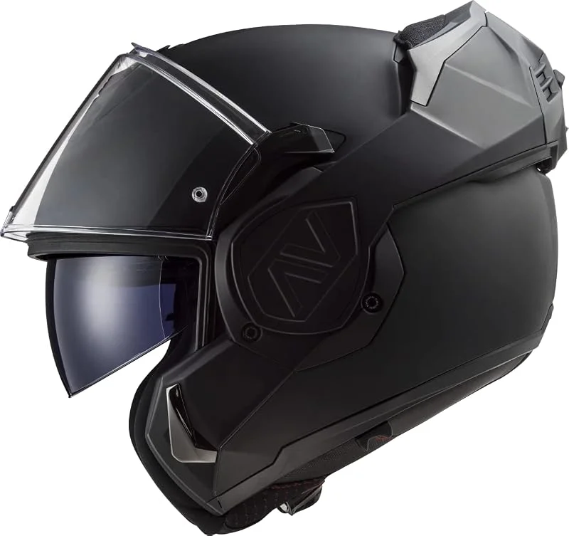 LS2, Capacete de motocicleta modular ADVANT Full Black, S — Cuidados de rosto