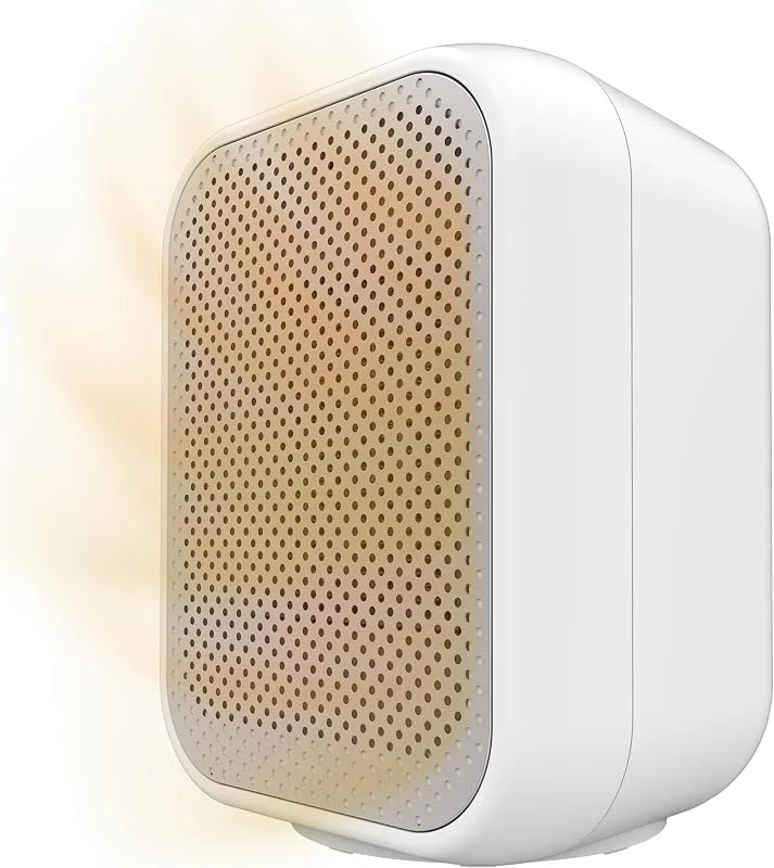 Cecotec Aquecedor de mesa de cerâmica ReadyWarm 1500 Max Ceramic White, 1500 W, termostato regulável e 3 modos de funcionamento, área de cobertura de 15 m2 — Aquecimento