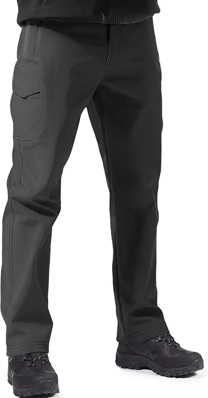 FREE SOLDIER Calças de esqui impermeáveis para homem, de inverno, para caça, exteriores, resistentes ao vento, térmicas, para inverno, para escalada e caminhadas — Cozinha e lar