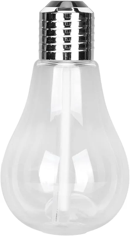 Humidificador de aire portátil, humidificador ultrasónico USB con 7 colores de luces LED, mini difusor purificador atomizador para hogar, oficina, coche, bebé, dormitorio, decoración, ultra Qquiet