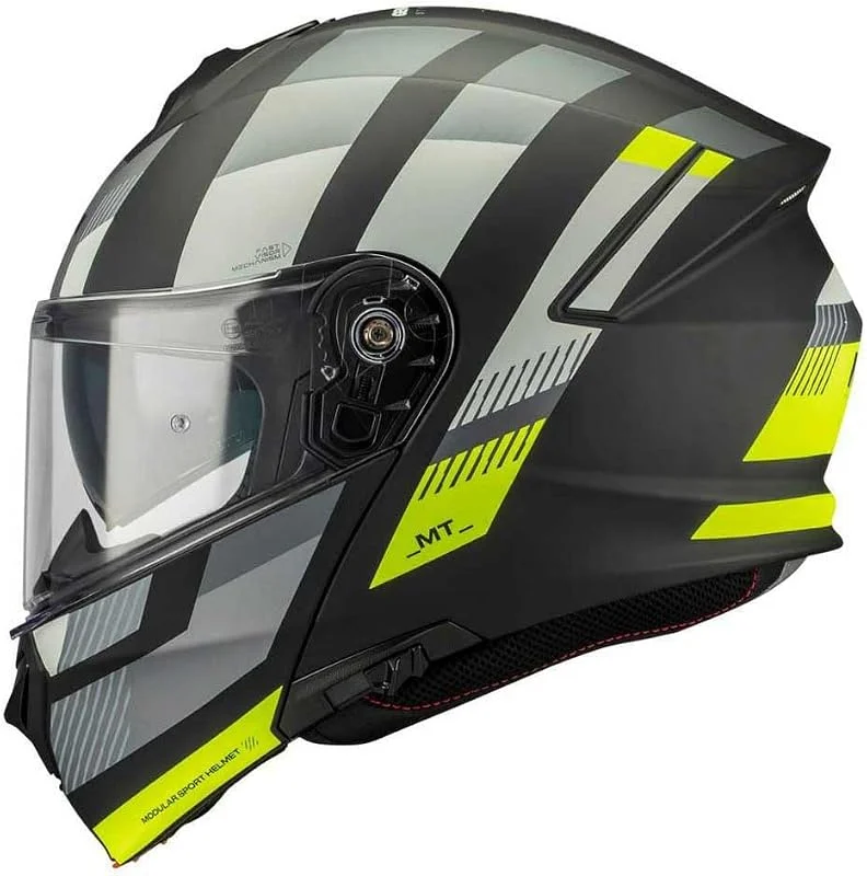 MT Helmets Genesis SV – Capacete modular com visor solar retroátil, calota HIRP, ecrã anti-embaciamento e pronto para intercomunicador, Homologado ECE 22.06 & DOT — Cozinha e lar