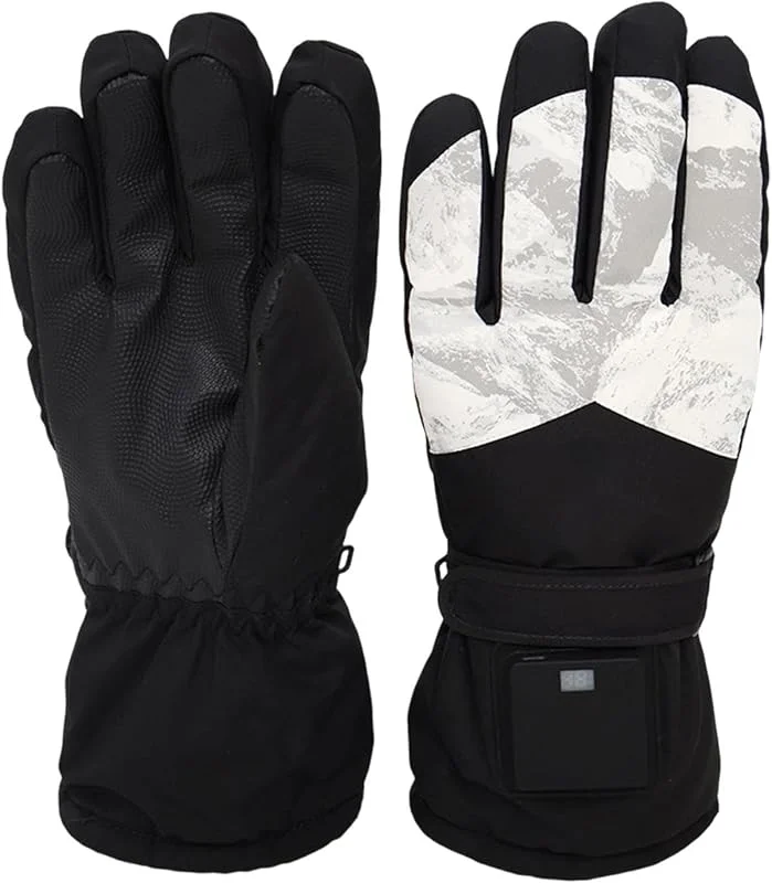 Guantes Calefactables Hombre Calentadores de Manos Recargables Cortavientos — Roupa aquecida