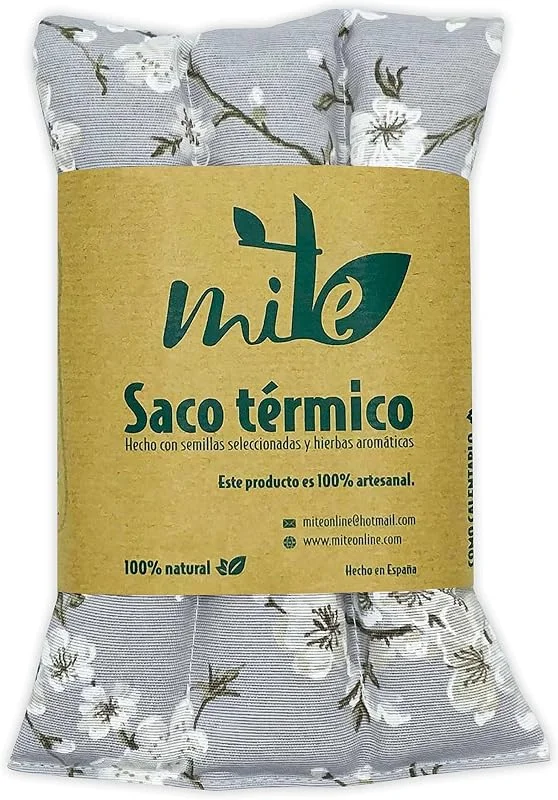 Saco térmico de sementes e ervas multiusos (47 cm x 15 cm) lavanda (Sakura) — Aquecimento